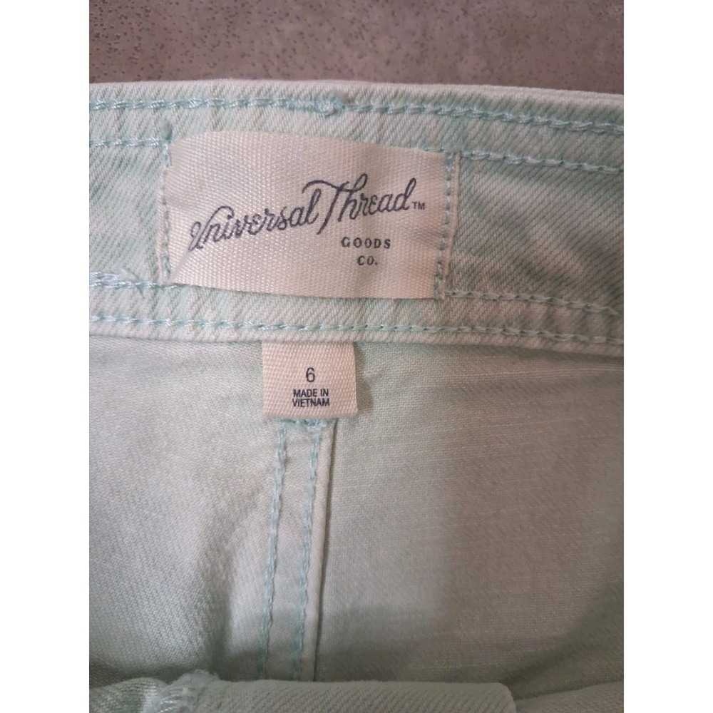 Universal Thread Sailor Wide-Leg Denim Pants Size 6 Relaxed - Picture 4 of 9